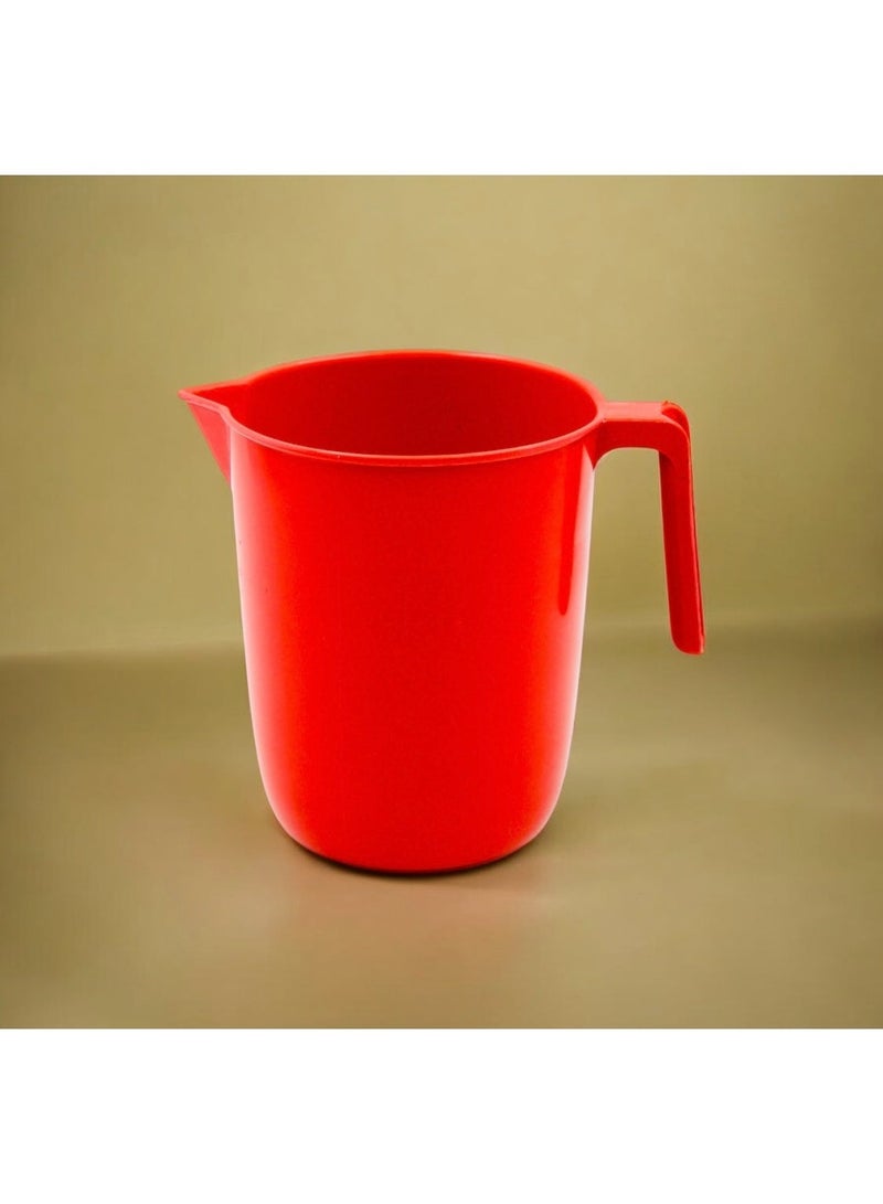 ALKA Plastic Mug 2 Litre, Durable Water Mug with Handle, Multipurpose Utility Mug for Bathroom, Kitchen, and Household Use - Image 1